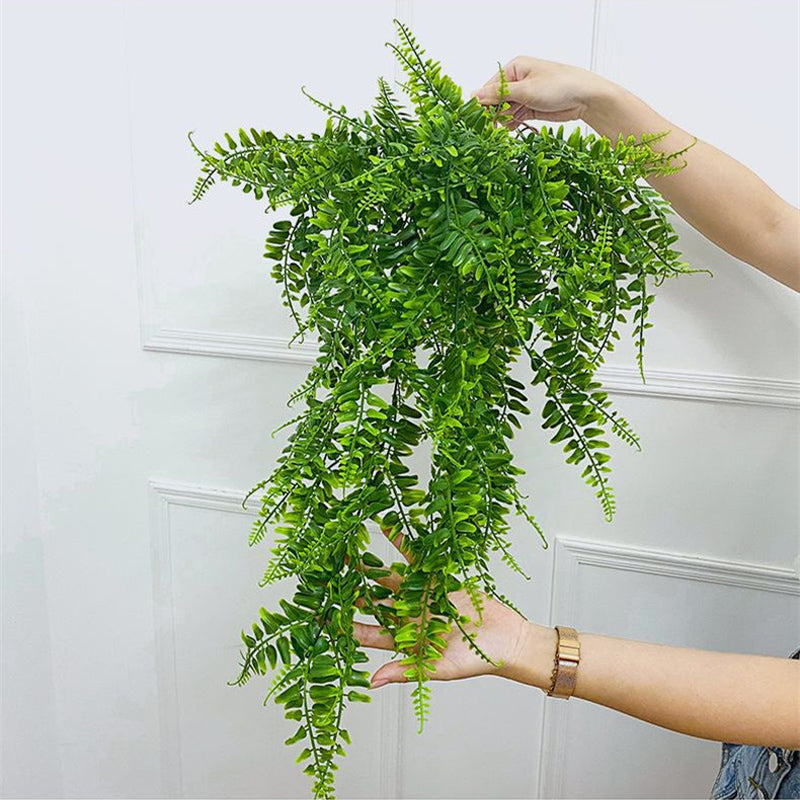Artificial Hanging Fern Plant