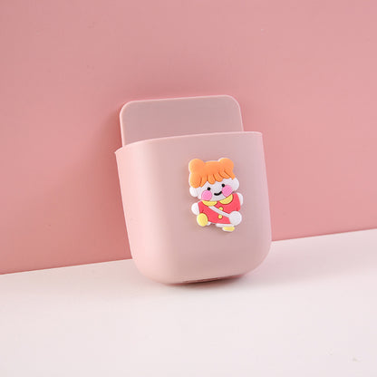 Cute Adhesive Storage Pocket