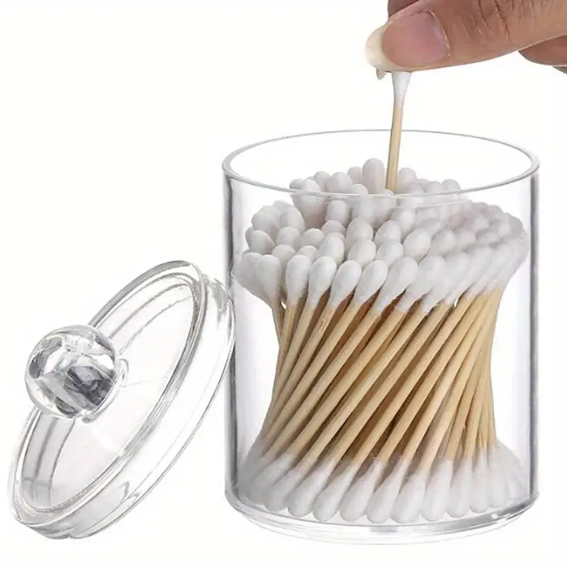 3-Piece Cotton Pad & Swab Organiser Set