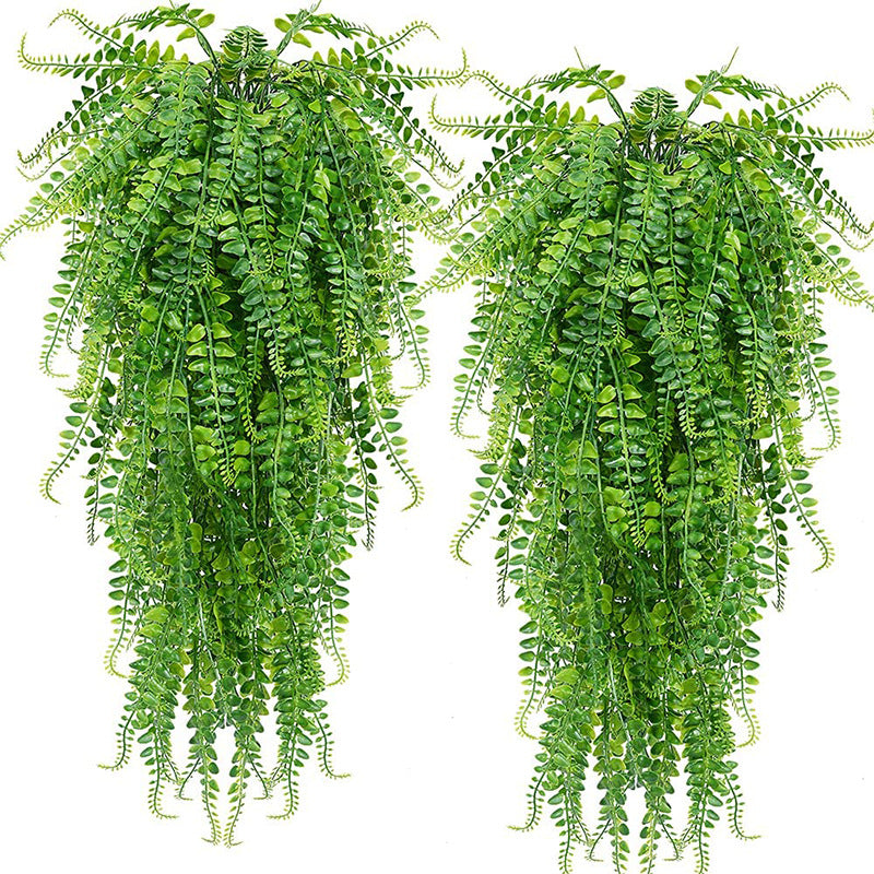 Artificial Hanging Fern Plant
