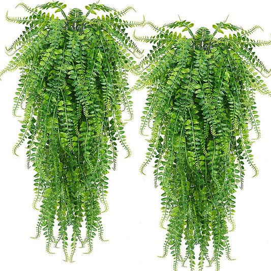 Artificial Hanging Fern Plant