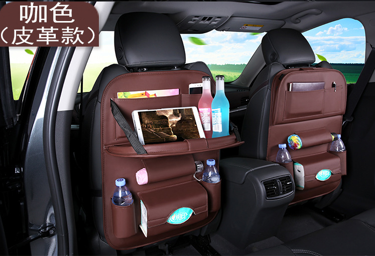 Car Seat Organizer with Foldable Table