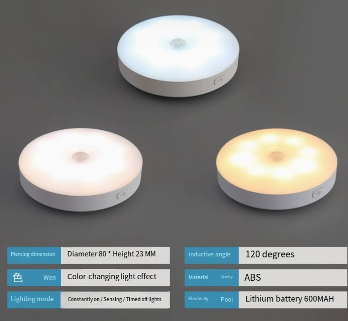 Rechargeable Motion Sensor Night Light