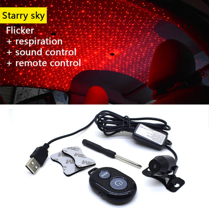 USB Starry Sky Ambient Car Light