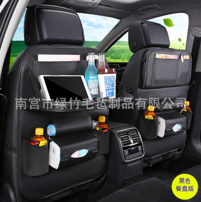 Car Seat Organizer with Foldable Table