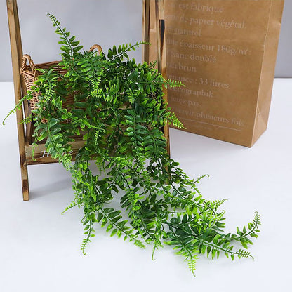 Artificial Hanging Fern Plant